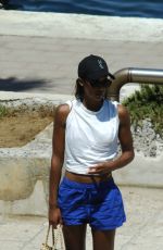 LAURA HARRIER and Sam Jarou at a Beach in Pantelleria 07/29/2022