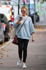 LAURA WHITMORE Arrives at a Rehearsals in London 08/23/2022