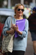 LAURA WHITMORE Arrives at a Rehearsals in London 08/23/2022