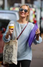 LAURA WHITMORE Arrives at a Rehearsals in London 08/23/2022