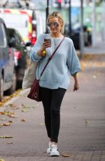 LAURA WHITMORE Arrives at a Rehearsals in London 08/23/2022