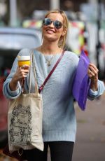 LAURA WHITMORE Arrives at a Rehearsals in London 08/23/2022