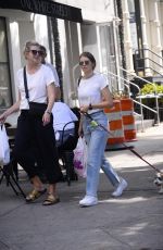 LAUREN COHAN Out with Her Dog and Friend in New York 08/10/2022