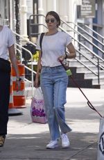 LAUREN COHAN Out with Her Dog and Friend in New York 08/10/2022