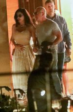 LAUREN SANCHEZ and Jeff Bezos at Nobu in Malibu 08/06/2022