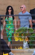 LAUREN SANCHEZ and Jeff Bezos Out for Late Lunch at Nobu in Malibu 08/29/2022