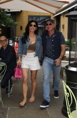 LAUREN SANCHEZ Leaves Ham Yard Hotel in London 08/03/2022