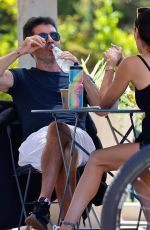 LAUREN SILVERMAN and Simon Cowell at a Bike Ride in Malibu 08/06/2022