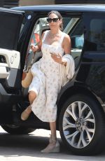LAUREN SILVERMAN Arrives at Nobu in Malibu 08/24/2022