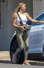 LEANN RIMES Leaves a Hair Salon in Beverly Hills 08/03/2022