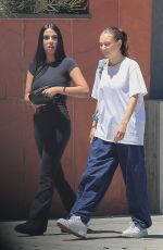 LENI KLUM Out for Lunch with Friend at Matsuhisa in Beverly Hills 08/17/2022