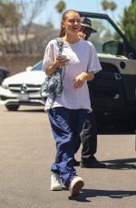 LENI KLUM Out for Lunch with Friend at Matsuhisa in Beverly Hills 08/17/2022