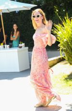 LESLIE MANN Arrives at Day of Indulgence Party in Brentwood 08/14/2022