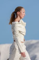 LILA GRACE MOSS at Le Papier Jacquemus Fashion Show in Arles 06/27/2022