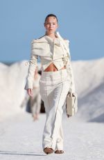LILA GRACE MOSS at Le Papier Jacquemus Fashion Show in Arles 06/27/2022