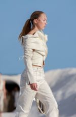 LILA GRACE MOSS at Le Papier Jacquemus Fashion Show in Arles 06/27/2022