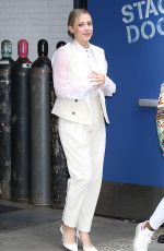 LILI REINHART Arrives at Good Morning America in New York 08/10/2022