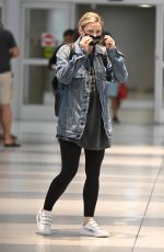 LILI REINHART Arrives at JFK Airport in New York 08/08/2022