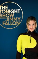 LILI RENHART at Tonight Show Starring Jimmy Fallon in New York 08/09/2022