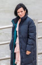 LILY ALLEN and Freema Agyeman on the Set of Dreamland in Margate 07/25/2022