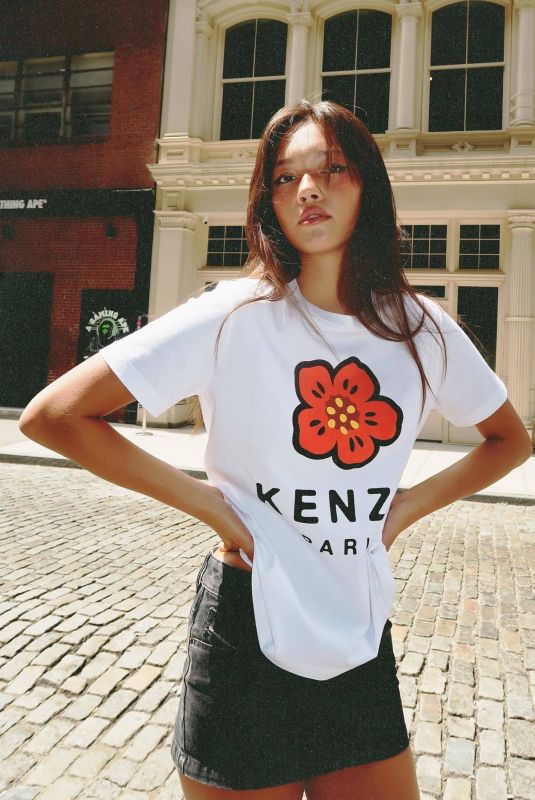 LILY CHEE at a Photoshoot 08/13/2022