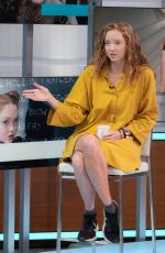 LILY COLE at Good Morning Britain TV Show in London 08/15/2022