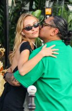 LILY-ROSE DEPP Out Shopping at Franprix in Paris 08/26/2022
