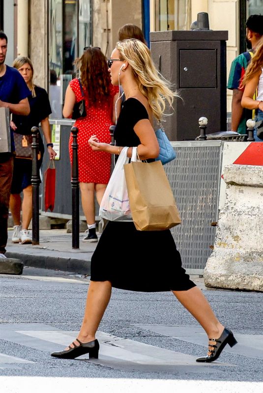 LILY-ROSE DEPP Out Shopping in Paris 08/26/2022