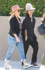 LINDA PERRY Out with Friend in Los Angeles 08/12/2022