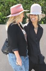 LINDA PERRY Out with Friend in Los Angeles 08/12/2022