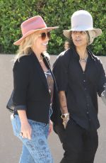 LINDA PERRY Out with Friend in Los Angeles 08/12/2022