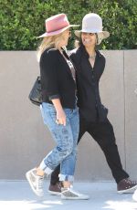 LINDA PERRY Out with Friend in Los Angeles 08/12/2022
