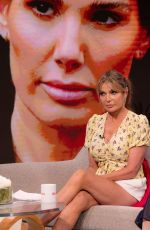 LIZZIE CUNDY at Lorraine TV Show in London 08/04/2022