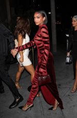 LORI HARVEY Arrives at The Fleur Room in West Hollywood 08/13/2022