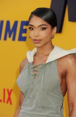LORI HARVEY at Me Time Premiere at Regency Village Theatre in Los Angeles 08/23/2022