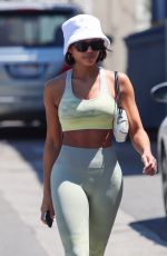LORI HARVEY Heading to Pilates Class in West Hollywood 08/13/2022