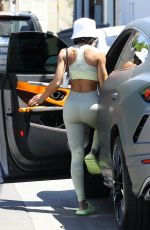 LORI HARVEY Heading to Pilates Class in West Hollywood 08/13/2022