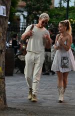 LOTTIE MOSS Out for Lunch with Friends in London 07/31/2022