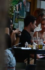 LOTTIE MOSS Out for Lunch with Friends in London 07/31/2022