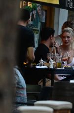 LOTTIE MOSS Out for Lunch with Friends in London 07/31/2022