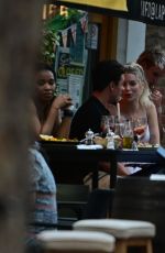 LOTTIE MOSS Out for Lunch with Friends in London 07/31/2022