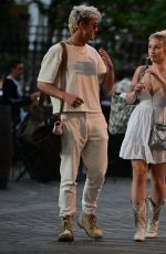 LOTTIE MOSS Out for Lunch with Friends in London 07/31/2022