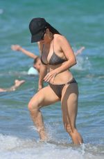 LUCILA SOLA in Bikini at a Beach in Saint-Tropez 08/19/2022
