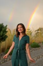 LUCY HALE at a Photoshoot 08/27/2022