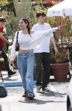 MADISON BEER at a Lunch Date at Fred Segal in West Hollywood 08/01/2022