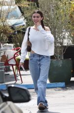 MADISON BEER at a Lunch Date at Fred Segal in West Hollywood 08/01/2022