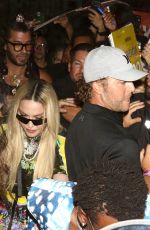 MADONNA at DiscOrama in Central Park in New York 08/10/2022