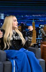 MADONNA at Tonight Show Starring Jimmy Fallon in New York 08/10/2022