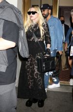 MADONNA Leaves MJ The Musical on Broadway in New York 07/30/2022