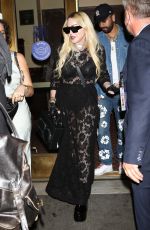 MADONNA Leaves MJ The Musical on Broadway in New York 07/30/2022